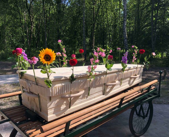 Rouwvervoer Loopkoets - Arie de Kloet uitvaartverzorging